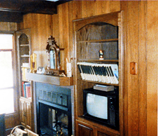 fireplace builtins